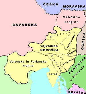 Karantanija po letu 952